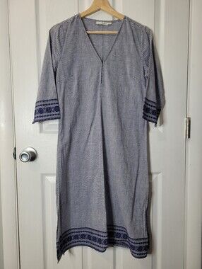 Roller Rabbit 100% Cotton Embroidered Coverup